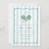 Perfecte match | Verloving van de Pickleball Count Kaart (Voorkant)