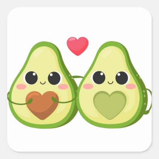 Perfecte Match Vierkante Sticker (Voorkant)