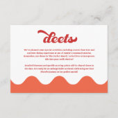 Perfecte match vrijgezellenfeest informatiekaartje (Voorkant)