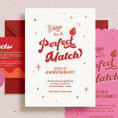 Perfecte match vrijgezellenfeest kaart