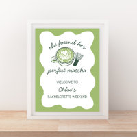 Perfecte Matcha Groene Bachelorette Welkom