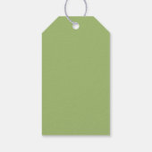 Perfecte Matcha Groene Theekop & Garderobe Juffert Cadeaulabel (Achterkant)