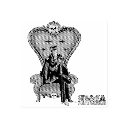 Perfecte meesterlijke graaf hertog zegel boeiend rubberstempel (Afrduk)