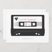 Perfecte Mengeling sparen de Datum Save The Date (Voorkant / Achterkant)