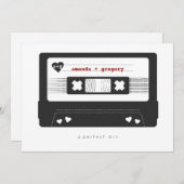 Perfecte Mengeling sparen de Datum Save The Date (Voorkant / Achterkant)