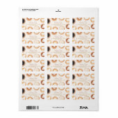 Perfecte Mix Love is Brewing Koffiekopjes Etiket (Full Sheet)