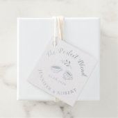 Perfecte mix schattige bruiloft echte folie gunsta bedankjes labels (Met doos)