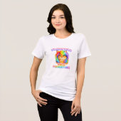 Perfecte Moeders Kweken Perfecte Katten – Grappige Tri-Blend Shirt (Voorkant volledig)