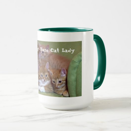Perfecte Mok met een zondige kat-dame (Voorkant rechts)