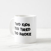 Perfecte mok voor ouders van Baby nr. 2 (Voorkant links)