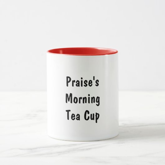 Perfecte ochtend - volgens mijn laatste e-mail Mok (Midden)