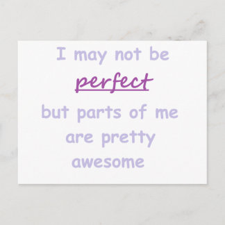 Perfecte offerte briefkaart