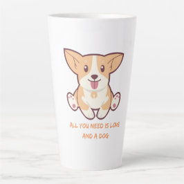 Perfecte Ontwerpen voor Hondenliefhebbers & Honden Latte Mok