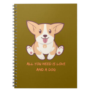 Perfecte Ontwerpen voor Hondenliefhebbers & Honden Notitieboek