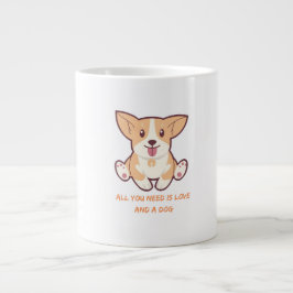 Perfecte Ontwerpen voor Hondenliefhebbers & Huisdi Grote Koffiekop