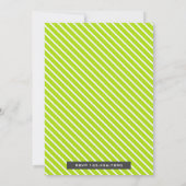 Perfecte Paar Leuke Peer Twin Baby shower Invitati Kaart (Achterkant)