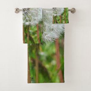 Perfecte Paardenbloem – Botanische Macro Fotografi Bad Handdoek