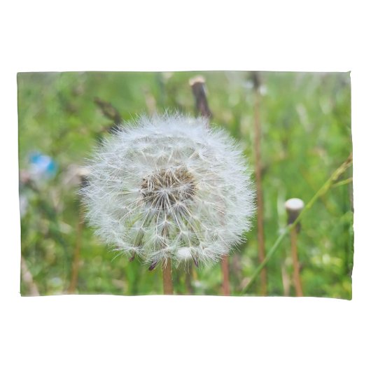 Perfecte Paardenbloem – Botanische Macro Fotografi Kussensloop (Voorkant)