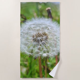 Perfecte Paardenbloem – Botanische Macro Fotografi Strandlaken