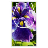 Perfecte Paarse Iris Gift Bag Klein Cadeauzakje (Achterkant)