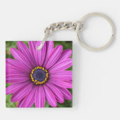 Perfecte Paarse ventilatorkop Sleutelhanger (Achterkant)