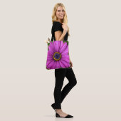 Perfecte Paarse ventilatorkop Tote Bag (Op model)