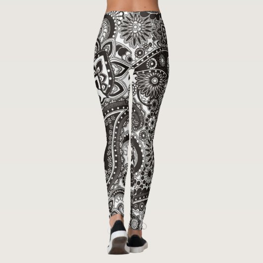 Perfecte Paisley Leggings (Achterkant)
