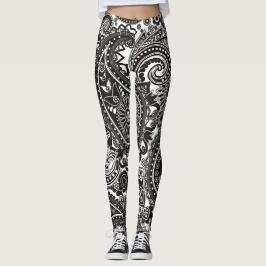 Perfecte Paisley Leggings (Voorkant)