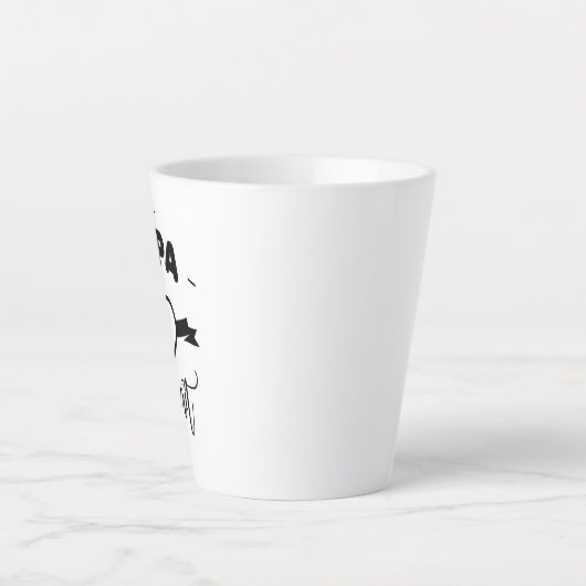 Perfecte pap latte mok (Voorkant)