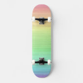 Perfecte pastel Rainbow Board Persoonlijk Skateboard (Voorkant)