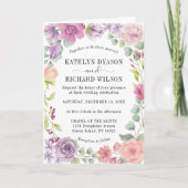 Perfecte pastels, stijlvolle florals Weddenschap (Voorkant)