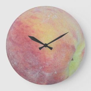 Perfecte peach grote klok