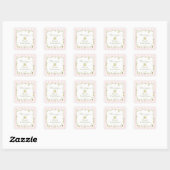 Perfecte Peer Bruiloftsfeest Favor Sticker (Vel)
