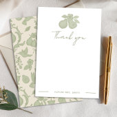 Perfecte Peer Bruiloftsshower | Saliegroen Bedankt