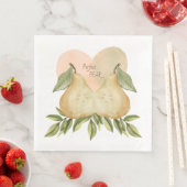 Perfecte peer papier servet (Insitu)