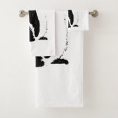 Perfecte penguin Towel Set Bad Handdoek (Insitu)