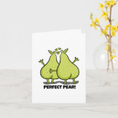 Perfecte peren kaart (Gele Bloem)