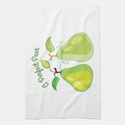 Perfecte peren theedoek (Verticaal)