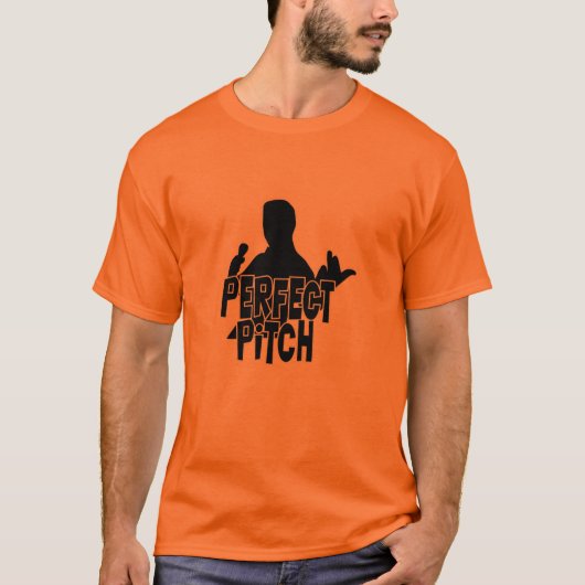 Perfecte pitch t-shirt (Voorkant)