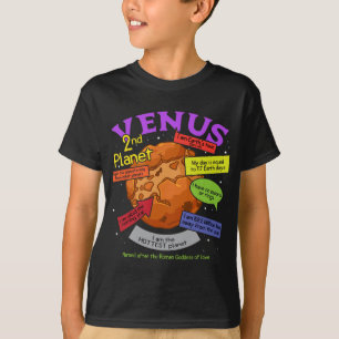 Perfecte Planeten, Leraren - Venus, voor Solar Sys T-shirt