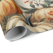 Perfecte Pompoen Party Halloween Thanksgiving Herf Cadeaupapier (Rol Hoek)