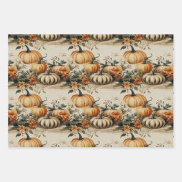 Perfecte Pompoen Party Halloween Thanksgiving Herf Inpakpapier Vel