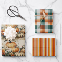 Perfecte Pompoen Party Halloween Thanksgiving Herf Inpakpapier Vel