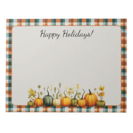 Perfecte Pompoen Party Halloween Thanksgiving Herf Notitieblok