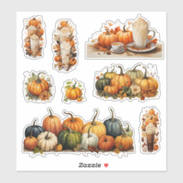 Perfecte Pompoen Party Halloween Thanksgiving Herf Sticker