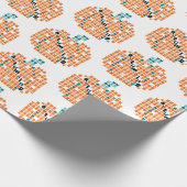 Perfecte pompoenen = herfst cadeaupapier (Hoek)