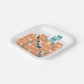 Perfecte pompoenen = herfst papieren bordje (Gebogen)