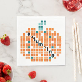 Perfecte pompoenen = herfst servet