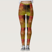 Perfecte Prints_RedGold Leggings (Voorkant)