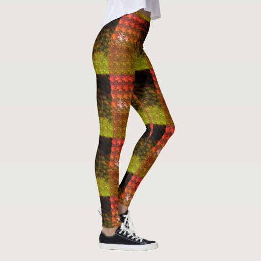 Perfecte Prints_RedGold Leggings (Rechts)
